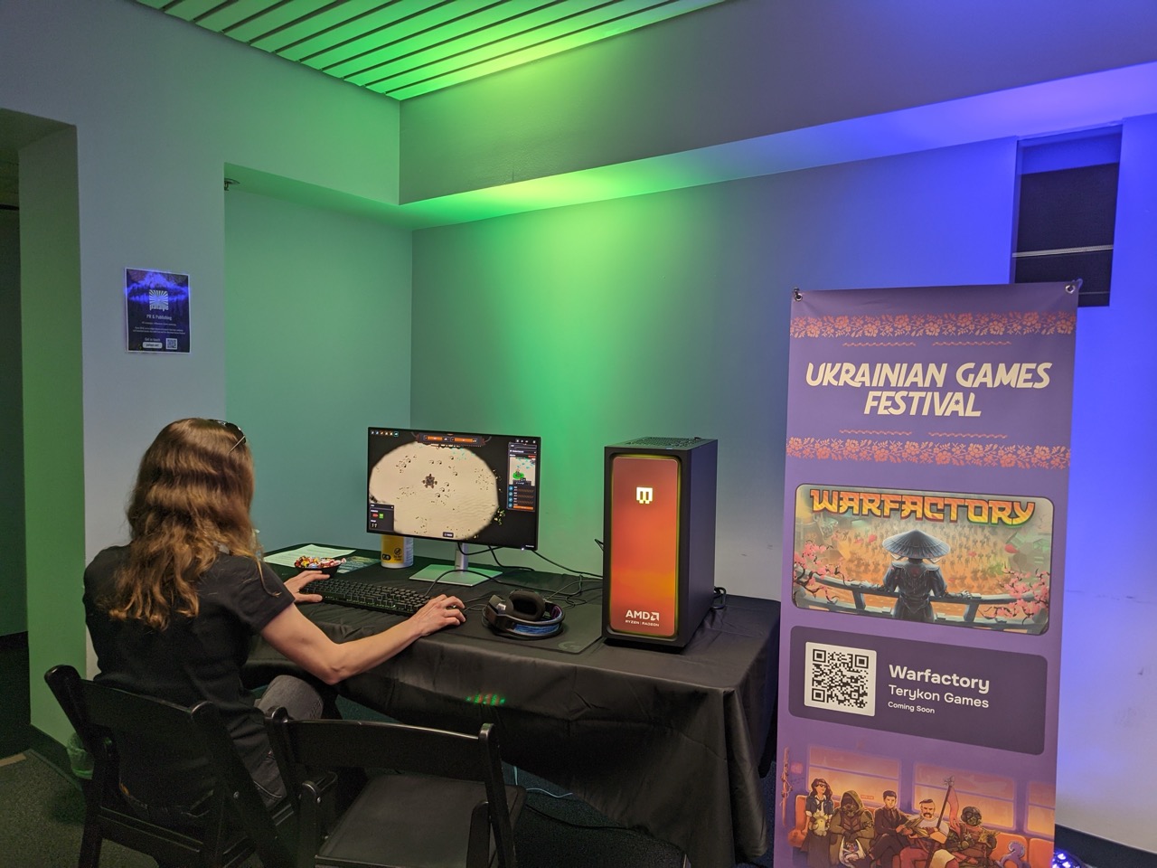 Photo from Ukrainian Games Festival in San Francisco 2026